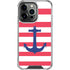 Nautical Stripes iPhone 16 Pro Clear Case